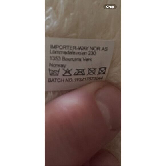 Way Nor Polar Bear With Flag Heart Stuffed Plush Doll - Picture 11 of 13